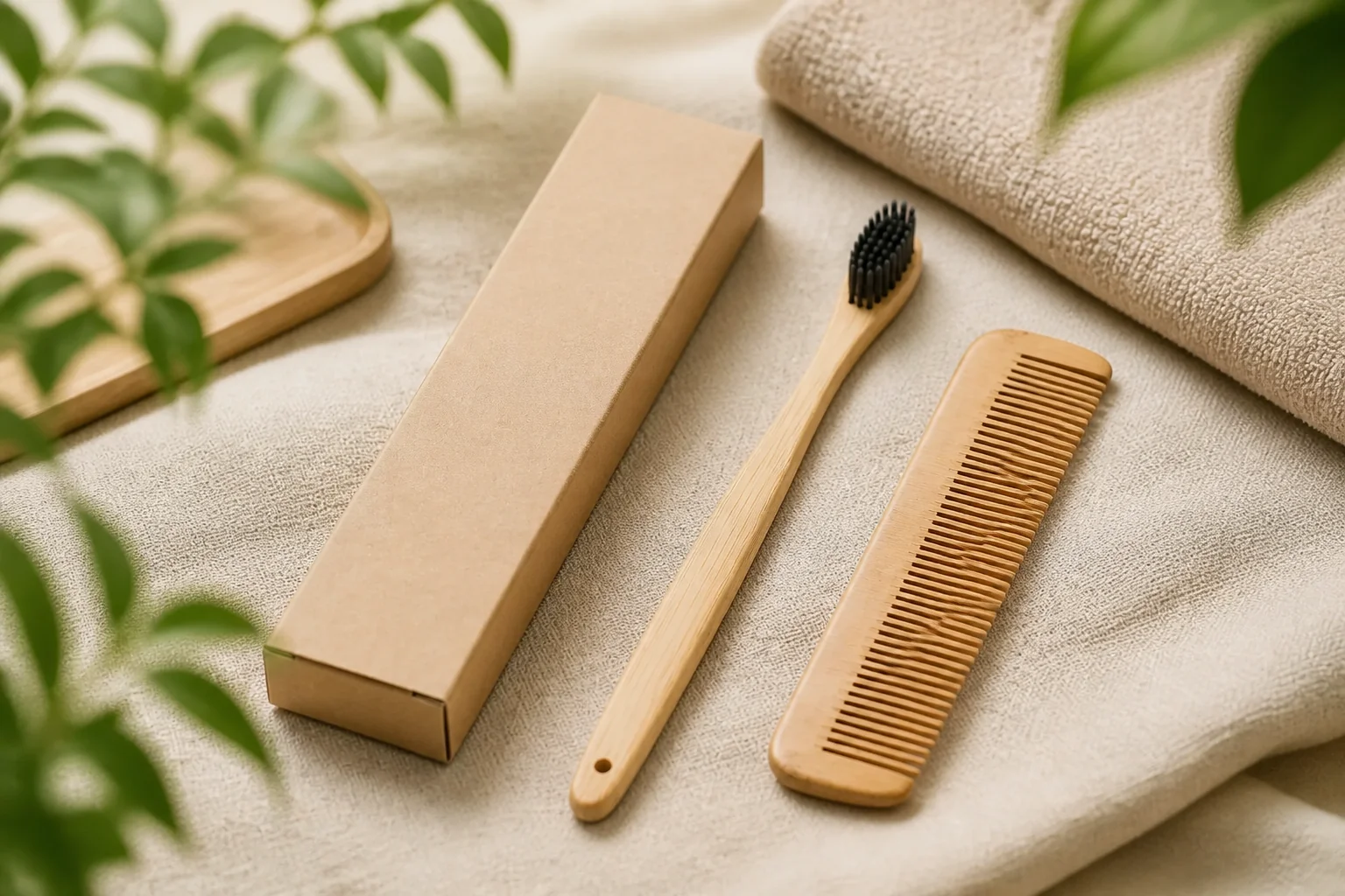 Эко-amenities: бамбук и дерево для отелей