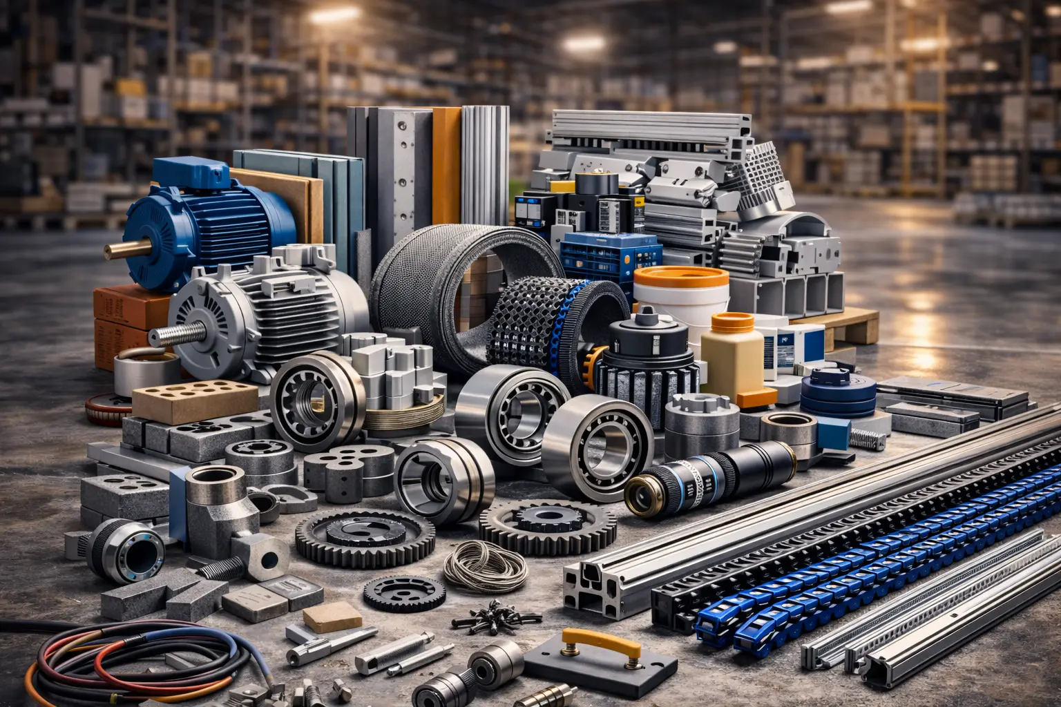 Комплектующие для производства