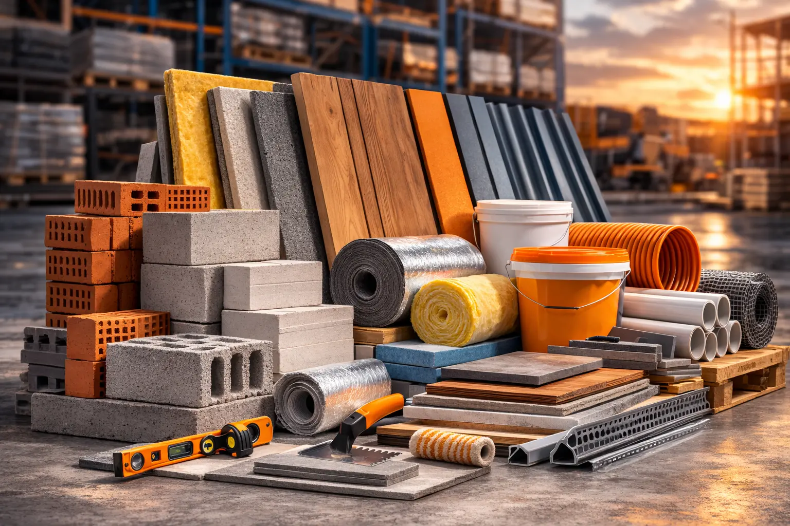 Строительные и фасадные материалы