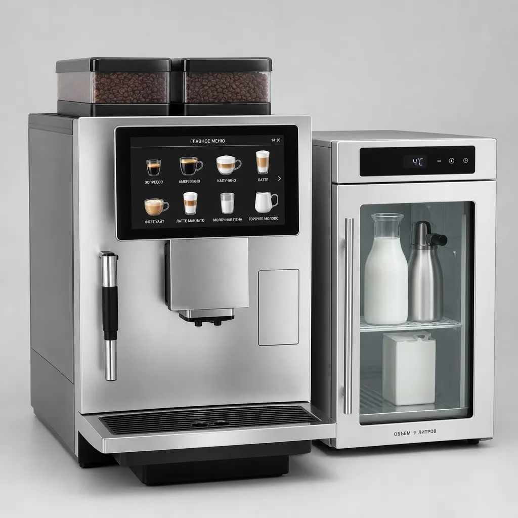 Кофемашина Honeywell CM510 с холодильником C4