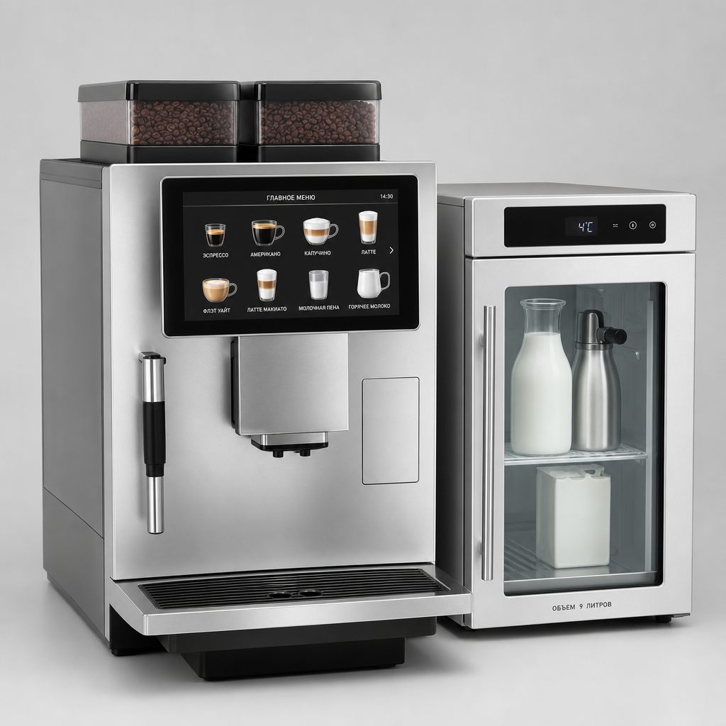 Кофемашина Honeywell CM510 с холодильником C4